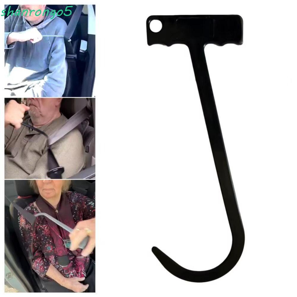 ZONAL Seniors Seatbelt Catcher สะดวกใช้งานง่ายผู้สูงอายุ Seatbelt Puller ขนาดกะทัดรัดอาวุโส Seatbelt