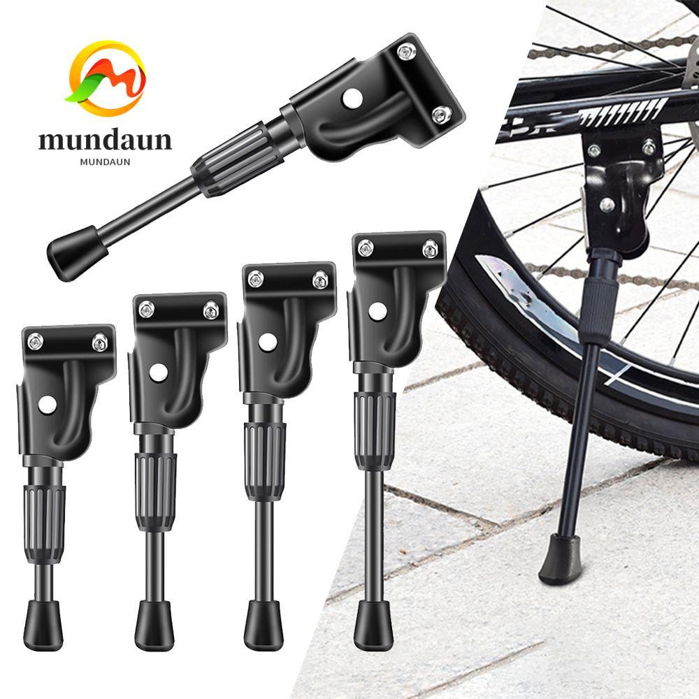 MUNDAUN ขาตั้งจักรยาน Black สำหรับรถเสือภูเขาและเสือหมอบ พับเก็บได้ง่าย
