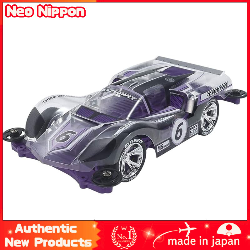 TAMIYA Mini 4WD Special Project Product Exflory Polycarbonate Body Special (Purple) MS Chassis 95571