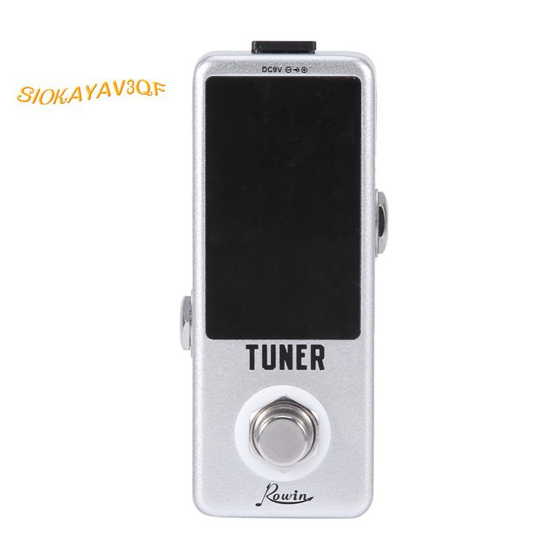 กีต้าร์สูง Chromatic Tuner Pedal Ture Bypass
