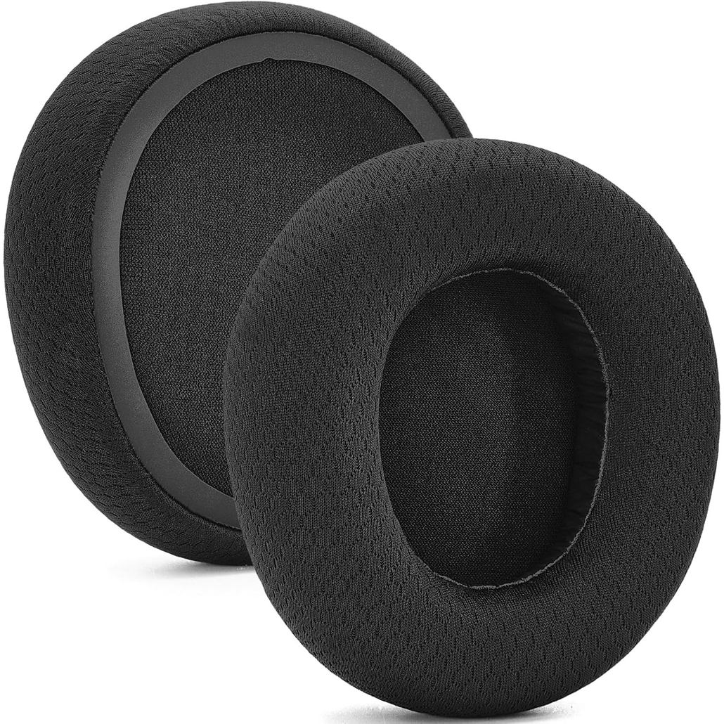 Defean ผ้าตาข่ายแผ่นรองหูฟังเปลี่ยนใช้งานร่วมกับ SteelSeries Arctis Nova Pro แบบมีสาย, Nova 1/1X/1P/