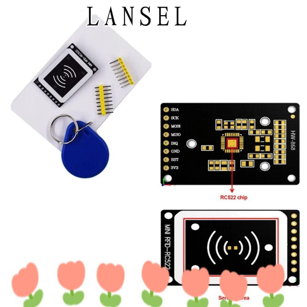 LANSEL1 โมดูล RFID, Compact 3.3V IC Reader Writer, Professional 13.56MHz ความถี่ SPI อินเทอร์เฟซ RFI