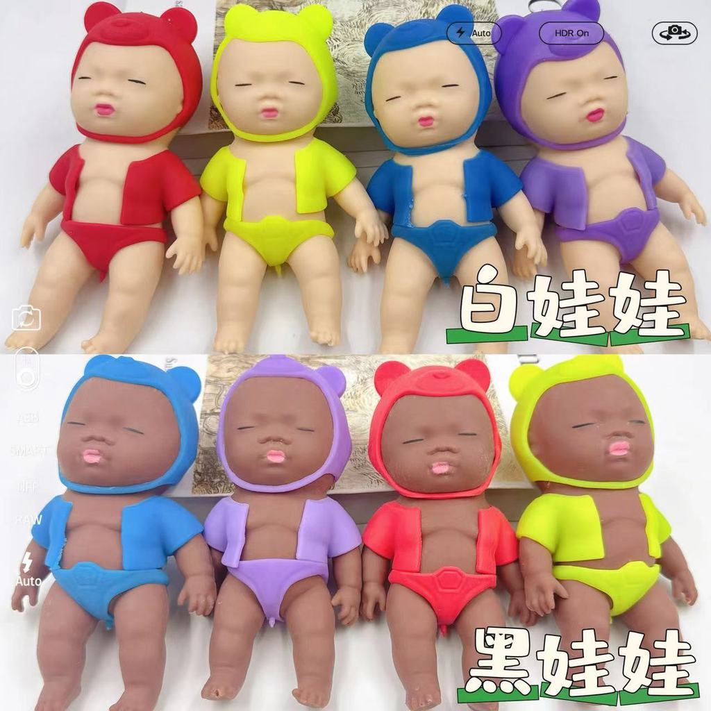 นาตาชา ตุ๊กตาสีดํา บีบอัด หยิก สําหรับนักเรียน