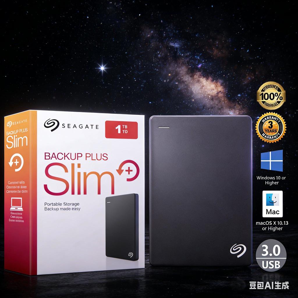 SEAGATE 1TB External Harddisk พกพาสะดวก รองรับทุกระบบ ความเร็วสูง ประหยัด พร้อมส่ง🚚