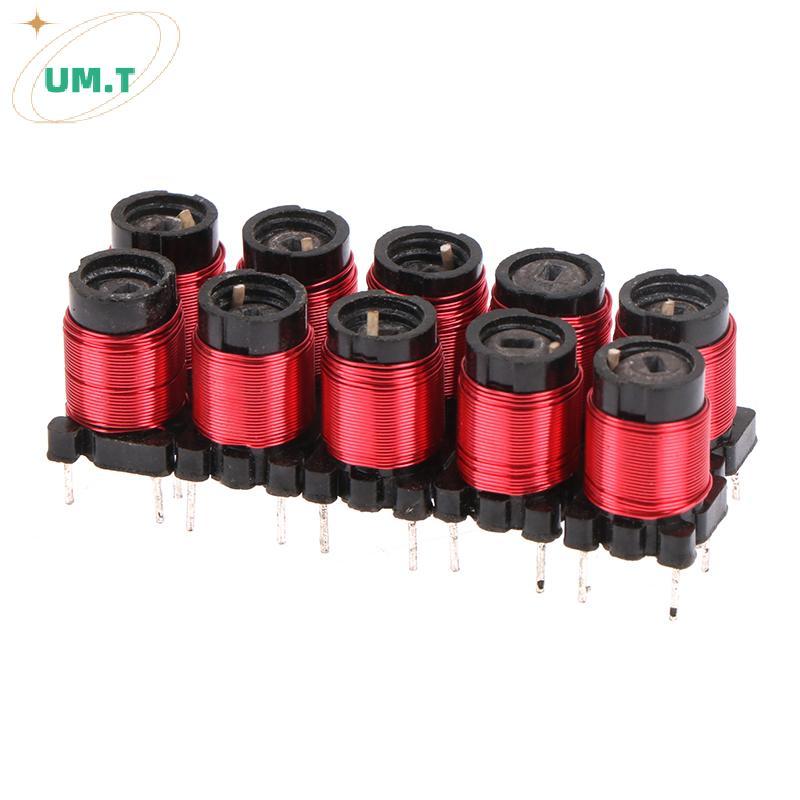 UM.T 10pcs 50T 13uh-34uH ปรับความถี่สูง Ferrite Core ตัวเหนี่ยวนําปรับความถี่สูง Ferrite Core Coils