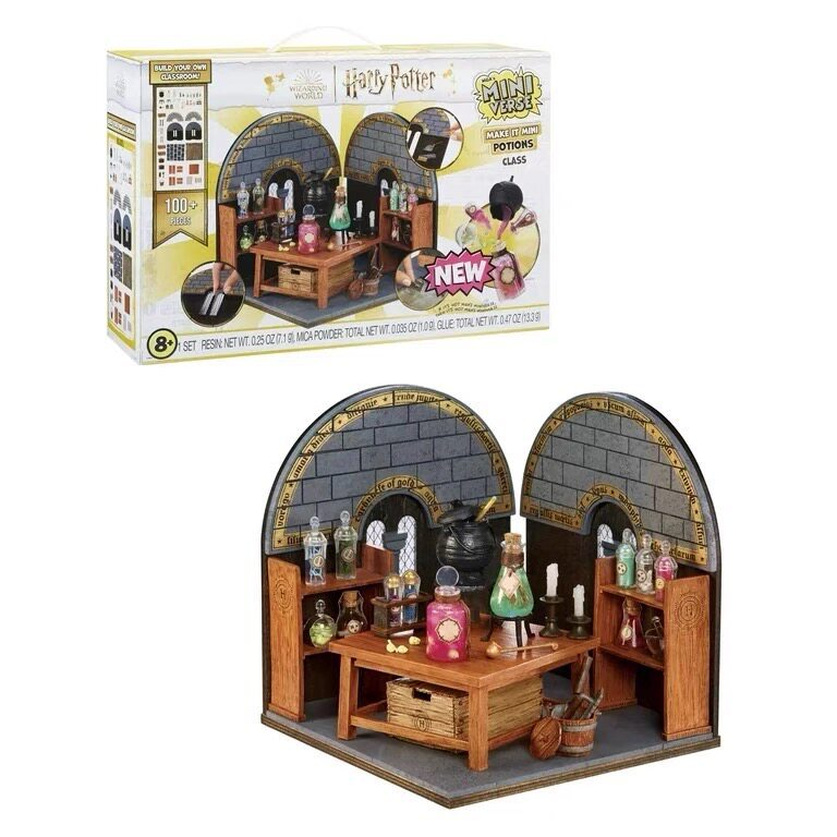 สินค้าของแท้จากต่างประเทศ Daigou Miniverse Harry Potter Harry Potter Mini Magic Medicine Classroom S