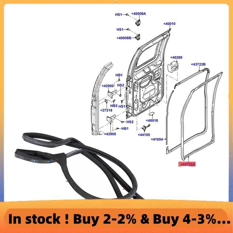 แถบสภาพอากาศด้านหลังประตูด้านขวา F3UZ-1543722-A สําหรับ E-150 E250 E-350 1992-2014 F3UZ1543722แถบซีล