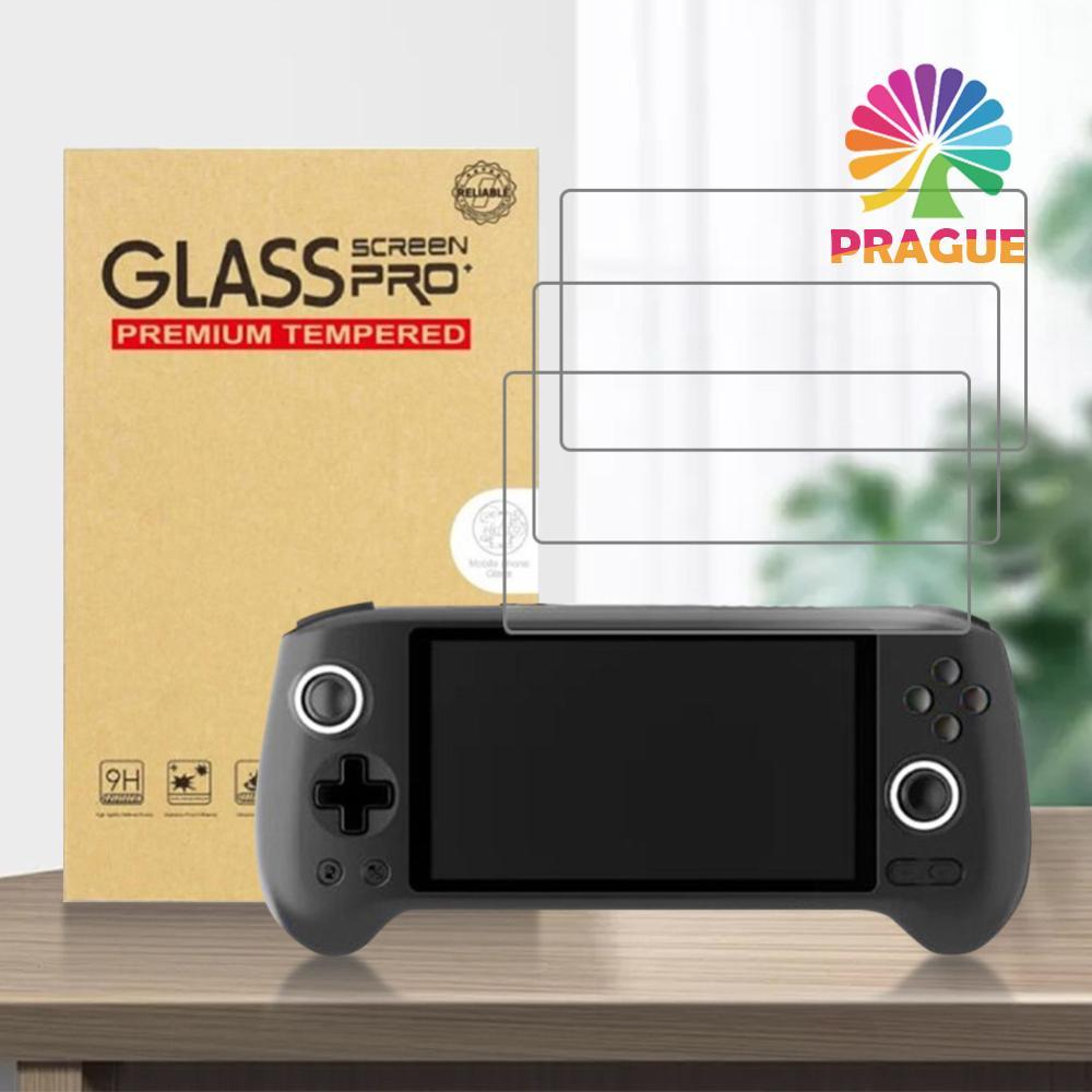 ฟิล์มกันรอยหน้าจอคอนโซลเกม Anti-Glare ฟิล์มกันรอยกระจกนิรภัย Scratch-proof เข้ากันได้กับ Anbernic RG