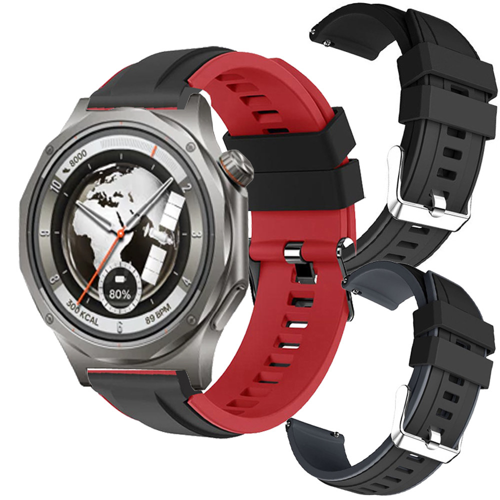 OPPO Watch X3 สมาร์ทนาฬิกาซิลิโคนสําหรับ OPPO Watch X3 สมาร์ทสายนาฬิกา Soft Smart Watch Band เข็มขัด