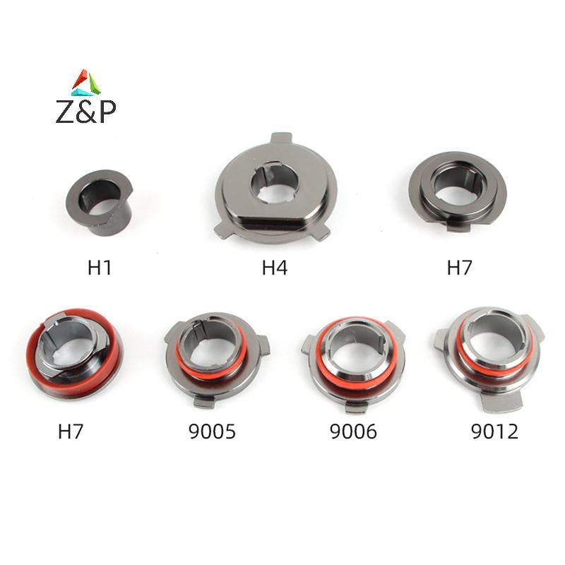 Z&P สําหรับ V7-9005/9006/9012/H11/H7/H4/H3/H1 หัวโคมไฟ Retainer คลิปรถ LED ไฟหน้าหลอดไฟฐานอะแดปเตอร์