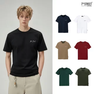 เสื้อยืด 7ᵗʰ Street รุ่น SNM โลโก้ ผ้า Cotton100% นุ่มสบาย ระบายอากาศได้ดี ไซส์ M-2XL Clothing Man ผู้ชาย