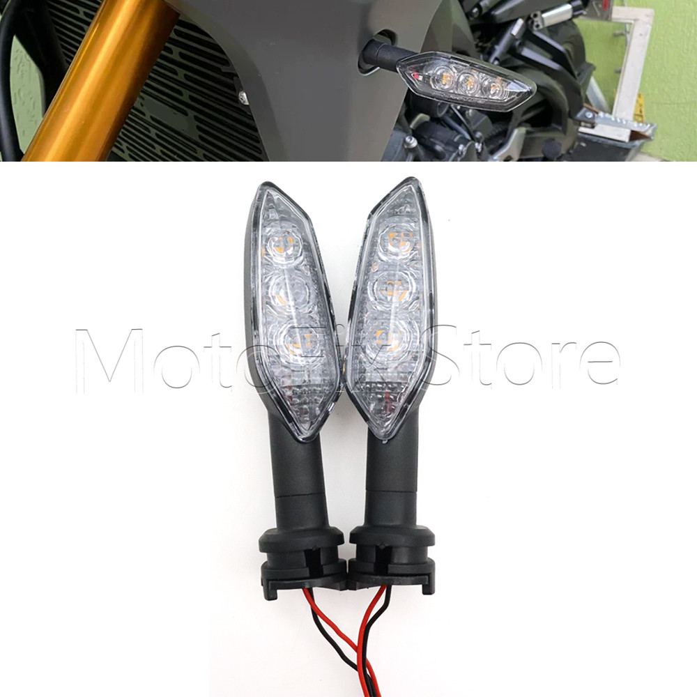 ไฟเลี้ยวรถจักรยานยนต์ไฟแสดงสถานะสําหรับ YAMAHA YZF R1 R3 R6 R15 R25 R125 YBR 125 200 XSR 155 700 900