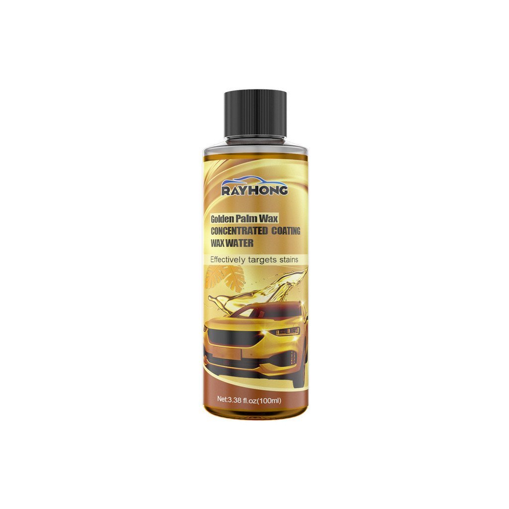 Rayhong Car Golden Palm Wax Concentrated Coating Wax Water Foam Cleaner Special Decontamination Coat