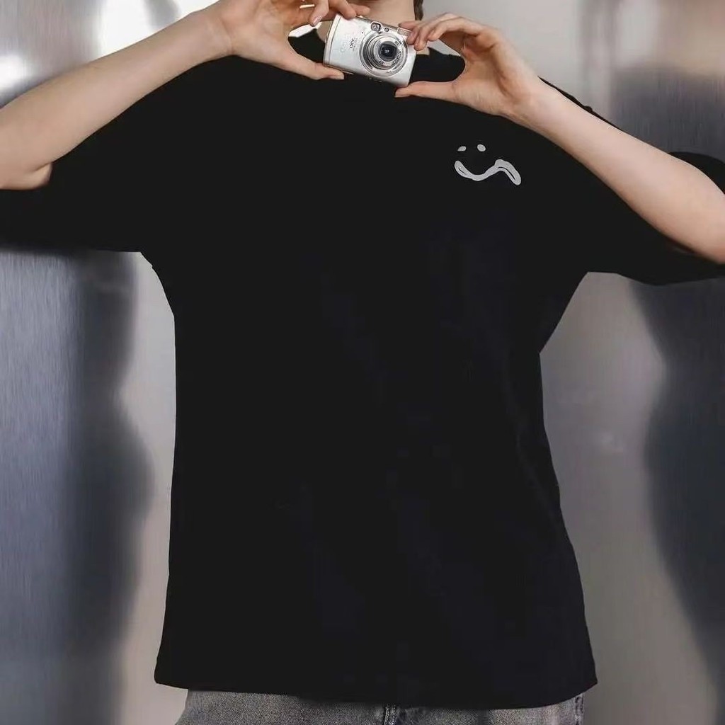 OrmKornnaphat Personal Brand [keep] Series Peripheral Same Style Short-Sleeved Summer Pure Cotton To