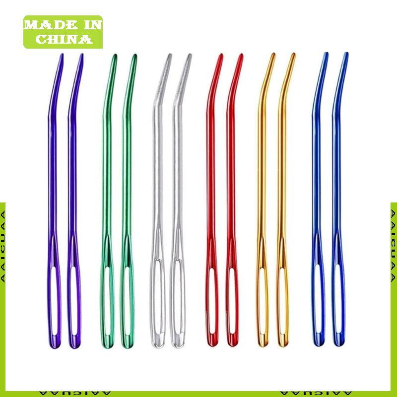 AA Yarn Darning Needle ชุดเข็มเย็บผ้าสําหรับจักรเย็บผ้าขนสัตว์ถักมือโครเชต์