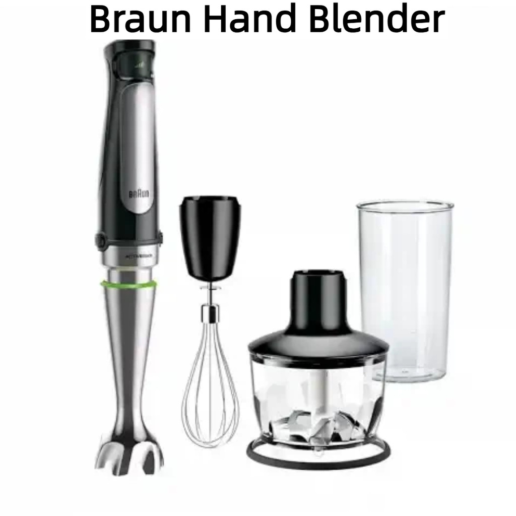 Braun มือถือทําอาหาร Stick MQ7045 X7035 มัลติฟังก์ชั่น Homogenizer อาหารเสริมเด็กอาหารเสริมเครื่องปั