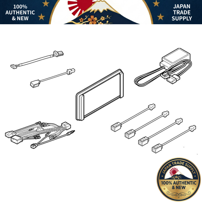 Alpine Car Navigation Installation Kit for XF11 Series, dedicated for Serena (from December 2022 - p