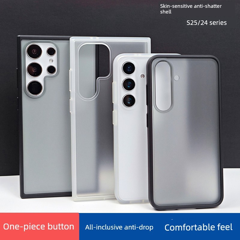 เคส samsung s25 ultra samsung s25 ultra case เหมาะสําหรับ Samsung S25ultra เคสโทรศัพท์ Frosted โปร่ง