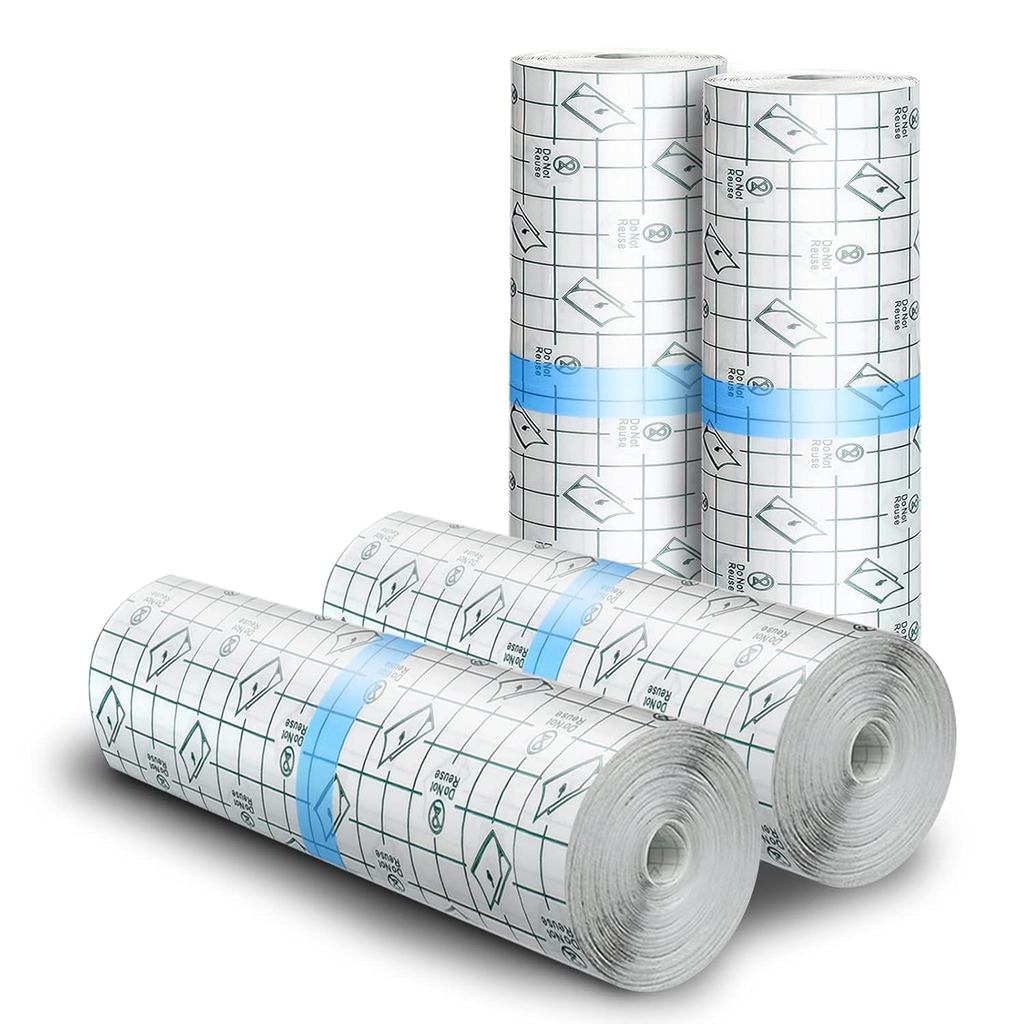 BFONS Tattoo Aftercare ผ้าพันแผลกันน้ํา 6 in x 4.4 yd Tattoo Cover Up Tape, Tattoo Supplies Second S