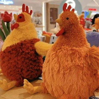 25cm ตุ๊กตาไก่ ของเล่นตุ๊กตา ของเล่นเด็ก ของขวัญวันเกิด