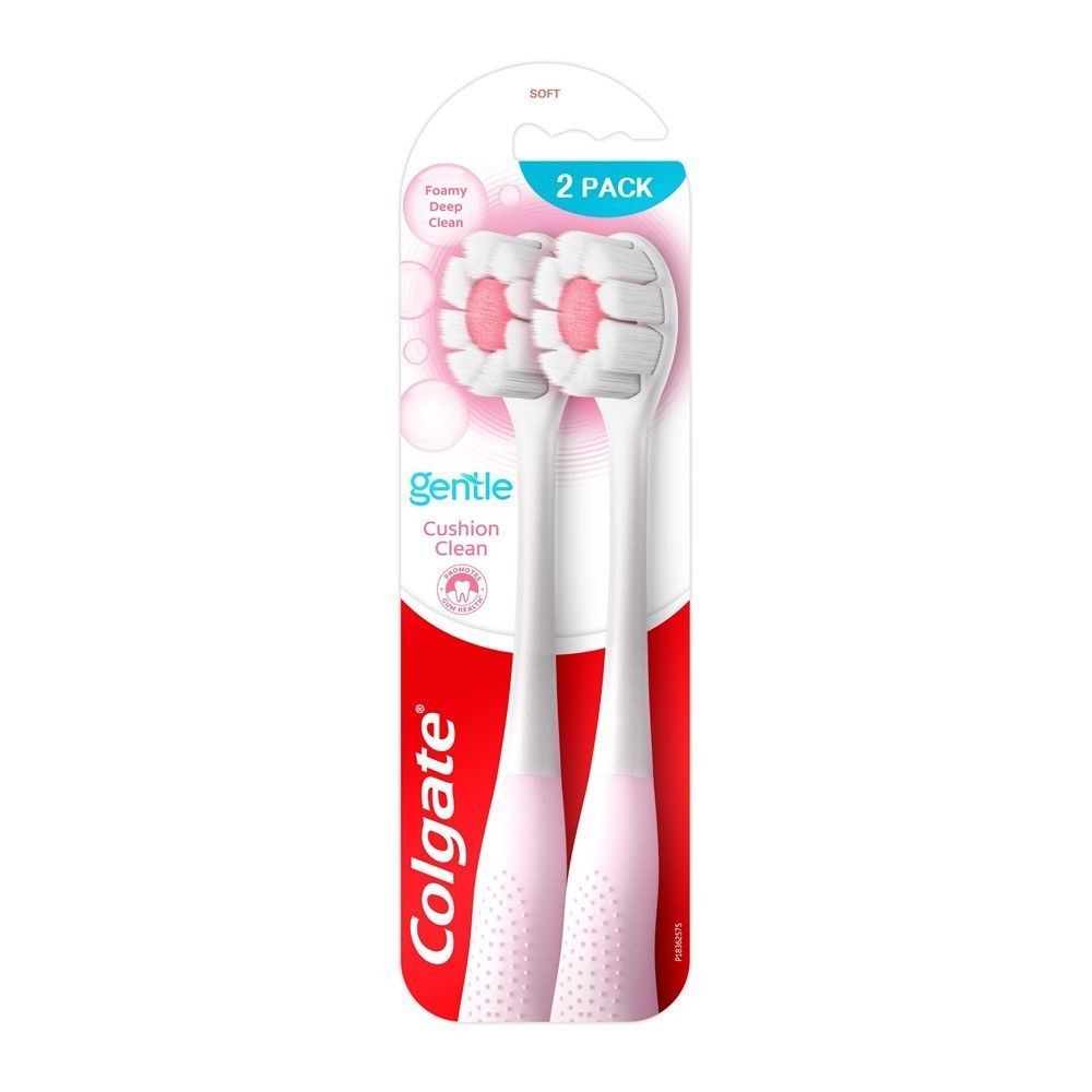 คอลเกต แปรงสีฟัน คุชชั่นคลีน แพค 2 COLGATE CUSHION CLEAN P2