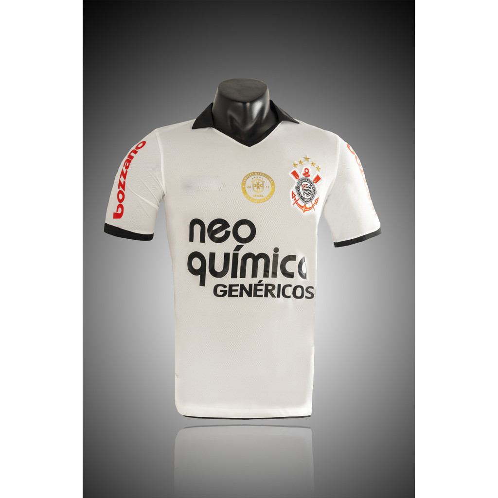 2011 เสื้อฟุตบอล Corinthians home S-2XL b