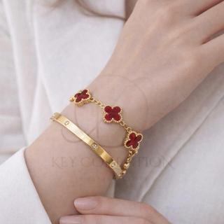 1 Set Gelang Bangle & Rantai Titanium Terbaru Fashion Korean Bracelets