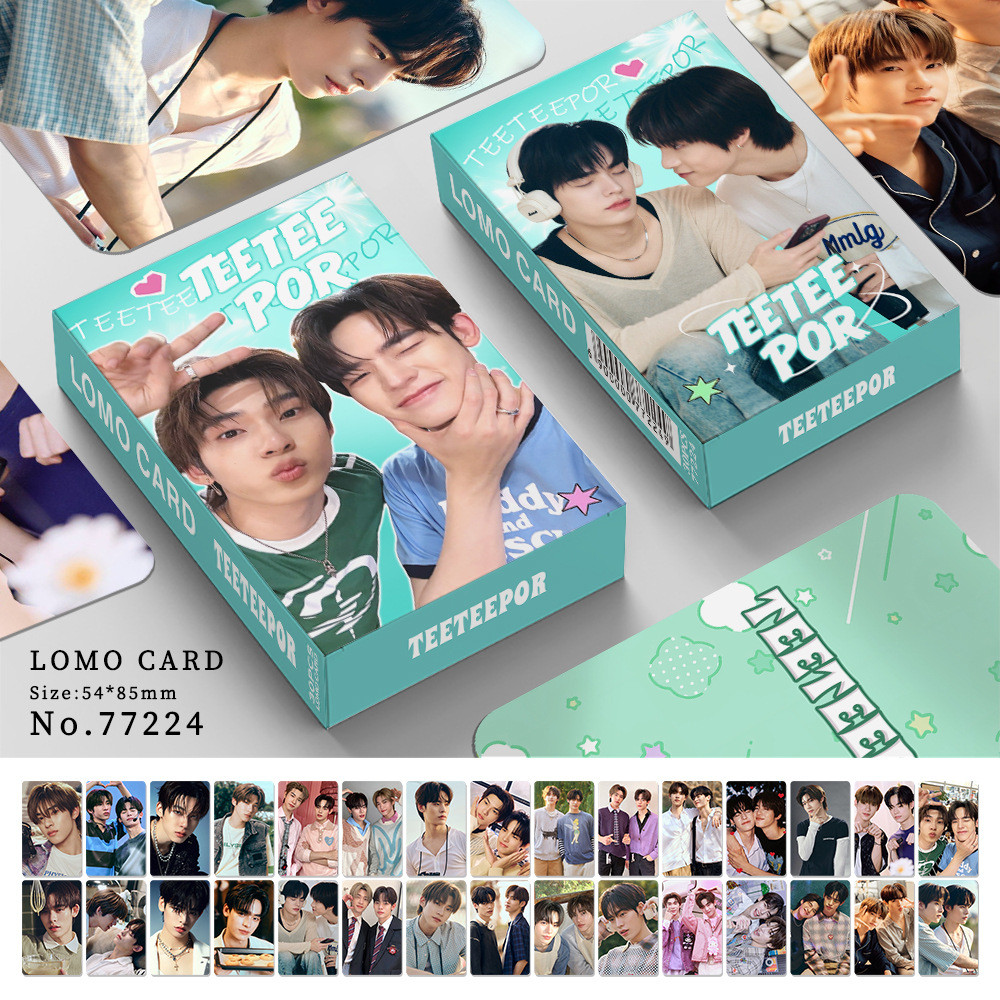 30 ชิ้นไอดอลไทย TEETEEPOR TTP Lomo Cards 2Tee BL ดวงกับคุณ Keng Namping Daou Offroad ENGLOT Lingorm 