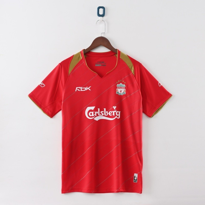 2005/06 เสื้อฟุตบอล Liverpool Home Retro Edition