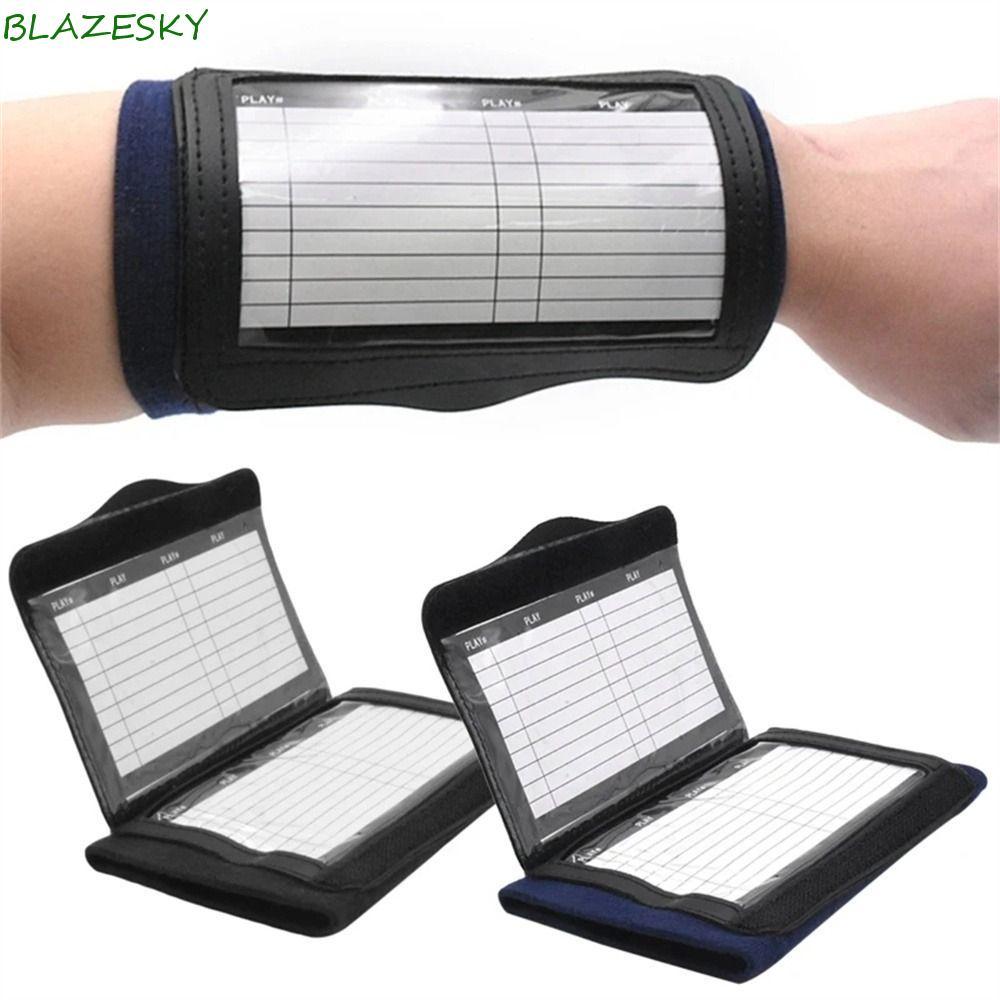 BLAZESKY Football TacticsBoard, สายรัดข้อมือข้อมือรักบี้ Bracer Board, การฝึกอบรมสายรัดข้อมือกีฬาป้อ