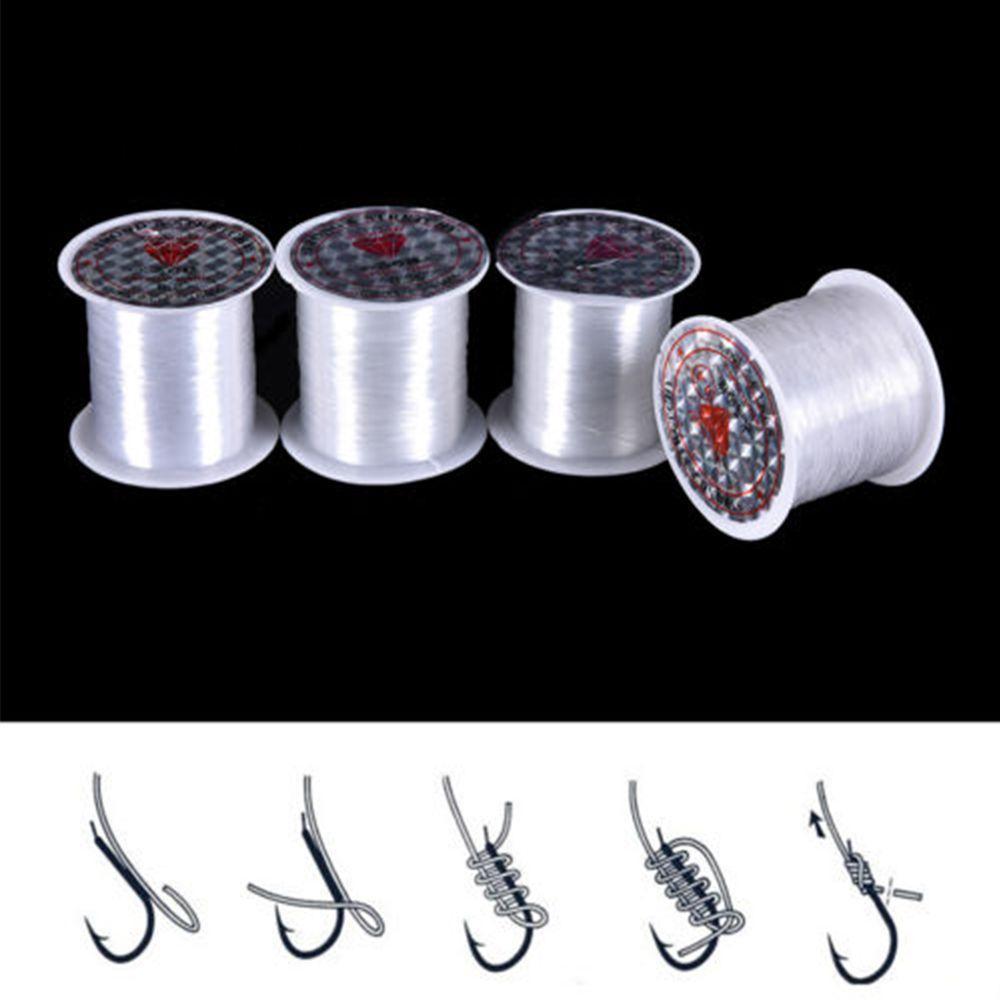 MUVAKO สายตกปลาคริสตัล Angling Extreme Strong Fish Wire