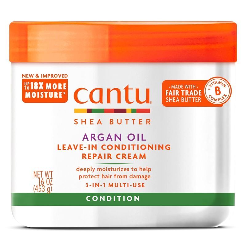 Cantu Argan Oil Leave in Conditioning Repair Cream免洗发护素5-1-21