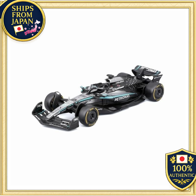 Kyosho BURAGO 1/43 Mercedes-AMG Petronas F1 Team W16 (2025) Australia GP No.63 G. Russell Window Box
