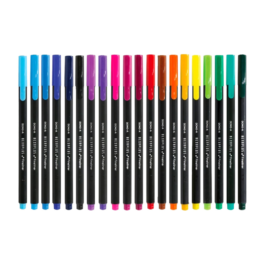 !!ของแถม!! ปากกาสี Dong-a Hexaplus สุ่มสี (1 ด้าม)