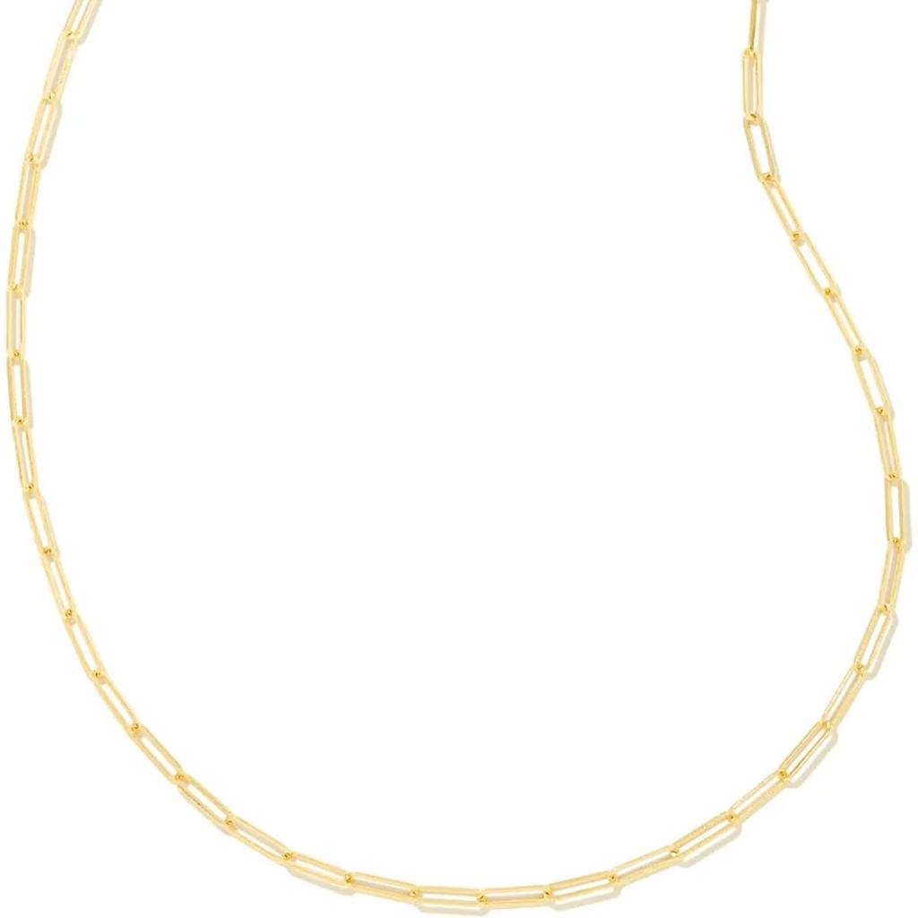 Kendra Scott Courtney Paperclip Necklace เครื่องประดับแฟชั่นสําหรับผู้หญิง