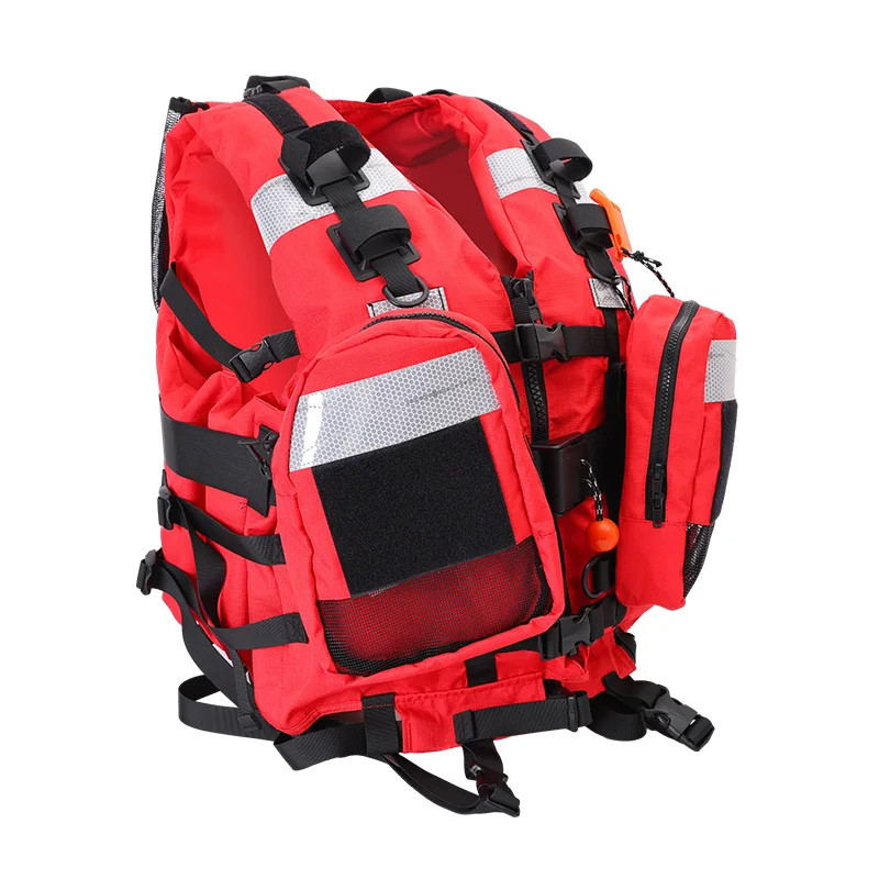 Rapids เสื้อชูชีพ 120/150/210N กู้ภัยน้ําขนาดใหญ่ Buoyant เข็มขัด Oxtail PFD Release Heavy Duty Resc