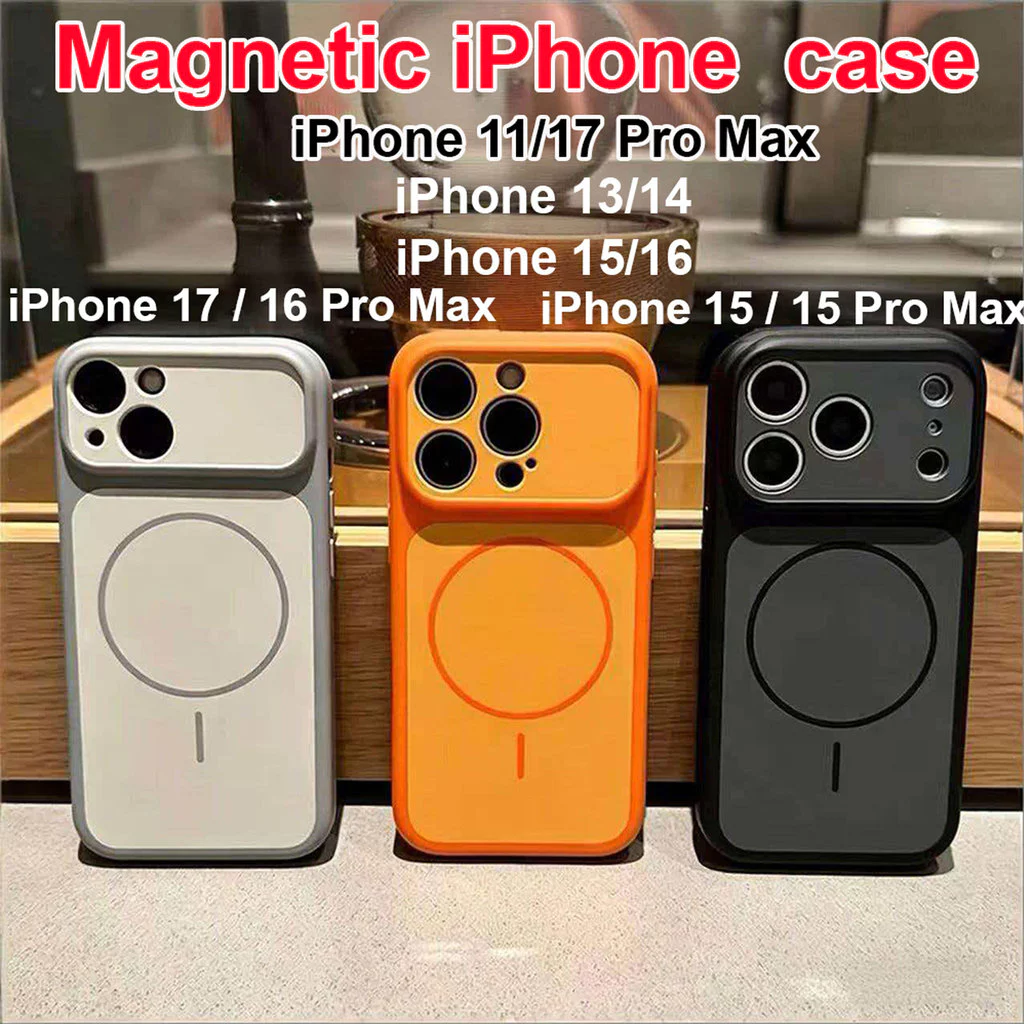 เคสแม่เหล็ก ไอโฟน Case iPhone 17 16 15 14 13 11 Pro Max Bir17 Pro 15 Plus 14 15 16 15ProMax 16e/17e วัสดุอะคริลิค