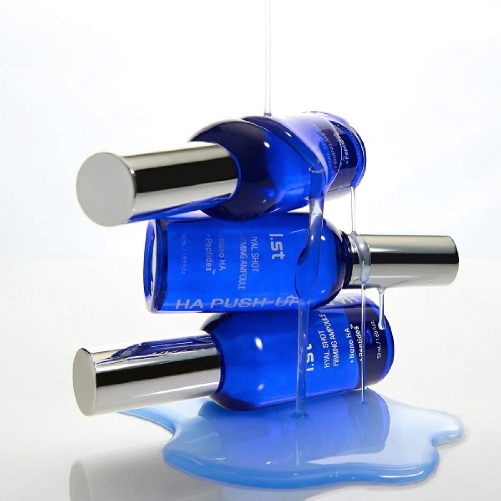 I.ST Hyal Shot HA Push-Up Firming Ampoule Serum Nano HA + Peptides 50ml