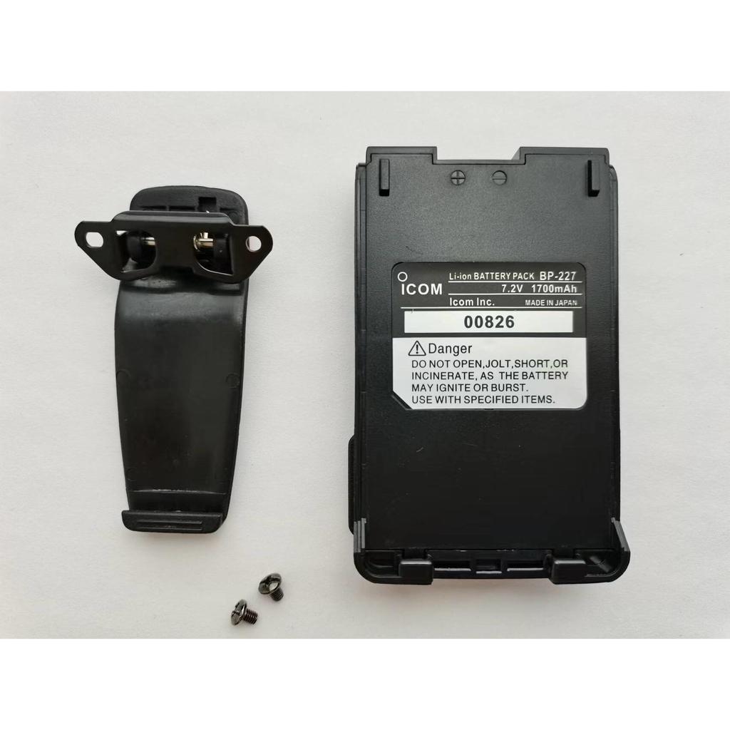 ICOM ICOM IC-V85 IC-51 IC-F61 M88 Walkie-Talkie แบตเตอรี่ลิเธียม BP-227 แบตเตอรี่ลิเธียม