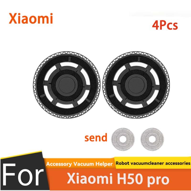 สําหรับถาดถูพื้นสูญญากาศหุ่นยนต์ Xiaomi H50 pro (ซื้อสองส่งสองอัน)