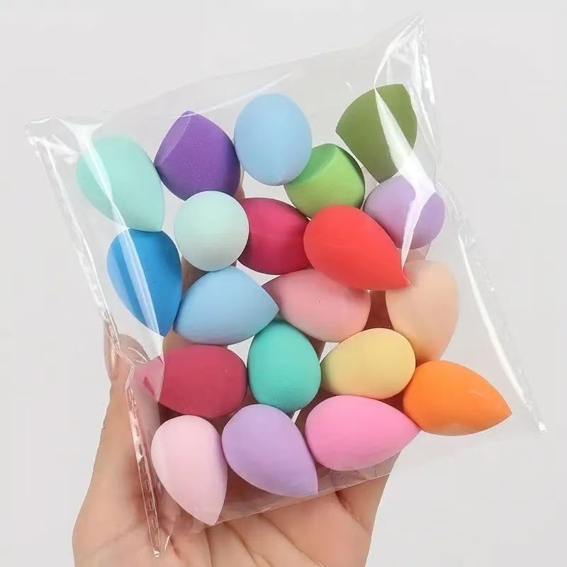 Mini Beauty Egg 20 * 30 Non-Latex Gourd Water Drop Bevel Cut Puff Makeup Egg JFCI