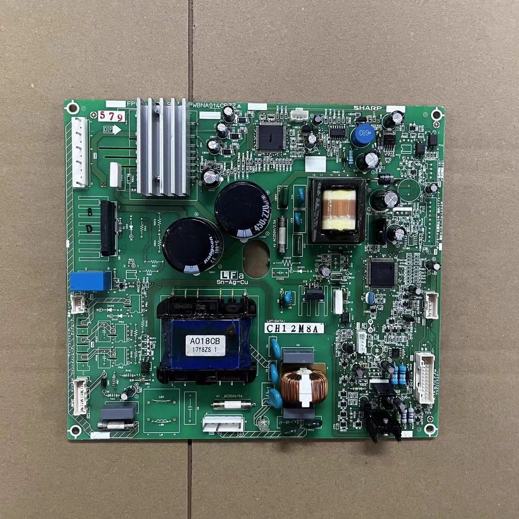 แผงวงจร Sharp BCD-263WHS เมนบอร์ด QPWBNA014CBZZ สำหรับตู้เย็น ทำงานครบวงจร