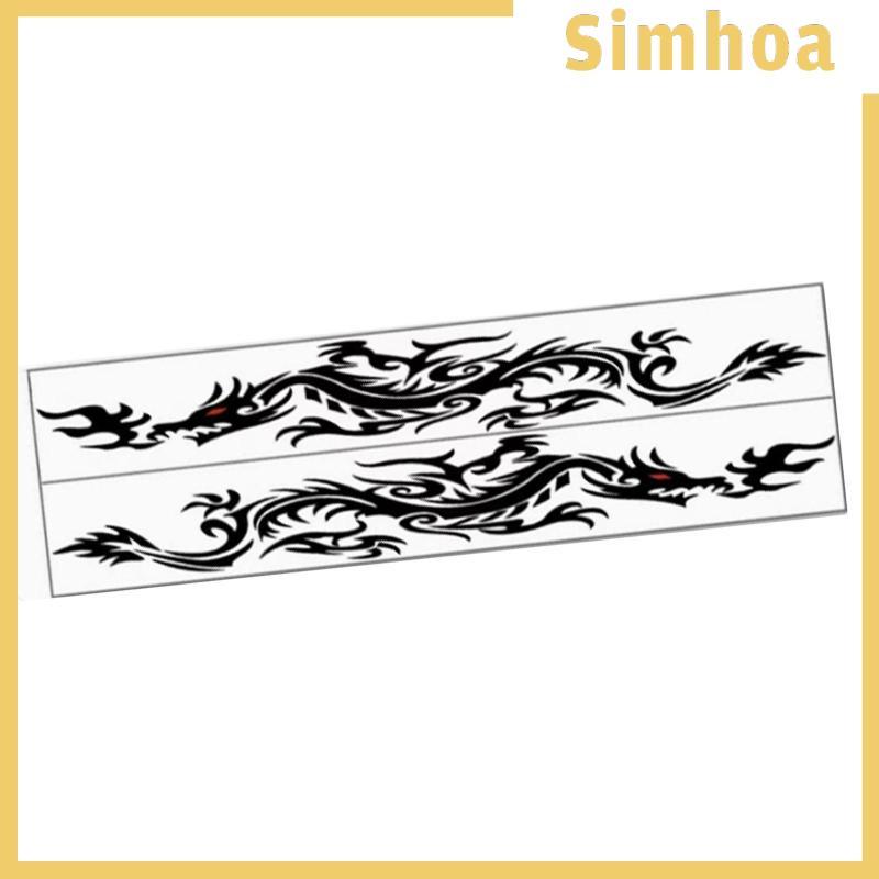 [SIMHOA] สติ๊กเกอร์ติดด้านข้างตัวรถ 2 ชิ้น, รูปลอก RV, สติ๊กเกอร์ติดรถ, สติ๊กเกอร์ SUV, แผงสินค้า, ร