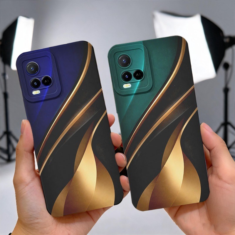 HP GEMINICASE3 - เคส SOFTATIBLE สําหรับ VIVO Y21 - เคส VIVO Y21 - เคส VIVO Y21 / Y21S / Y21A / Y21T 