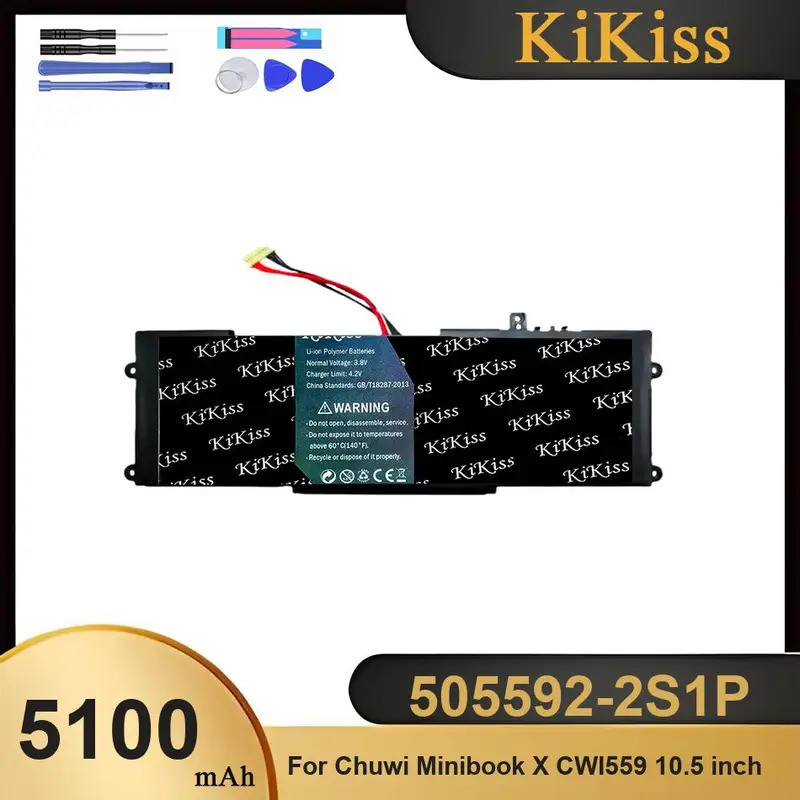 505592-2S1P แบตเตอรี่สําหรับ Chuwi Minibook X CWI559 แบตเตอรี่แบบชาร์จไฟได้ 10.5 นิ้ว