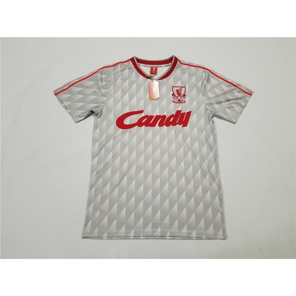 # LF 88-89 Football Away Retro Soccer Jersey 1988-1989 Vintage Jersey S-XXL Mens Short Sleeve Jersey