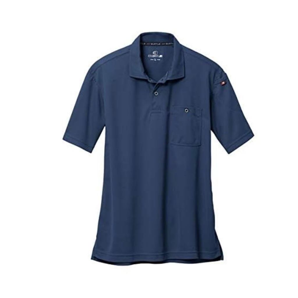 Bartle Short-Sleeve Polo Shirt 667-3-L Navy 667-03-L