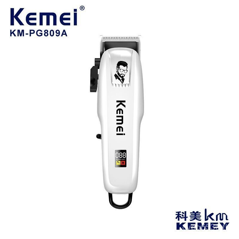 Kemei Hair Clipper Kemei หัวโกนไฟฟ้า km-pg809a ร้านทําผมไฟฟ้า Clipper พิเศษ Clipper โกนหนวดผม Clippe