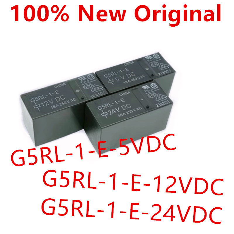 10 ชิ้น G5RL-1-E-5VDC G5RL-1-E-12VDC G5RL-1-E-24VDC DIP-8 รีเลย์ไฟใหม่ G5RL-1-E DC12 .R.C5RL-1-E DC1