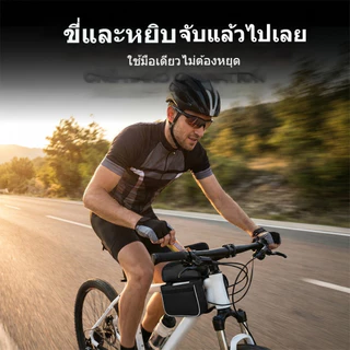 อเนกประสงค์ 3-in-1 ความจุขนาดใหญ่ กระเป๋ากล่องจักรยานกระเป๋าหน้าจักรยาน กระเป๋าจักรยาน กันน้ำ มีการติดตั้งง่าย